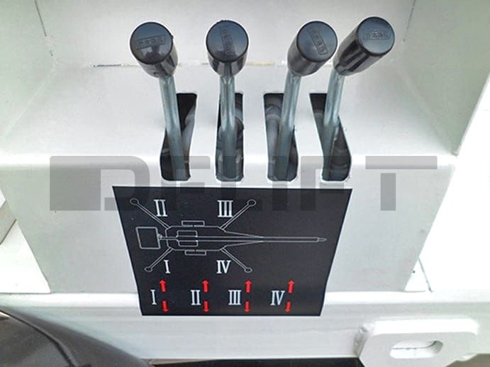 Hydraulic leg control