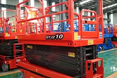 GTJZ 10 self propelled scissor lift 6 berskala