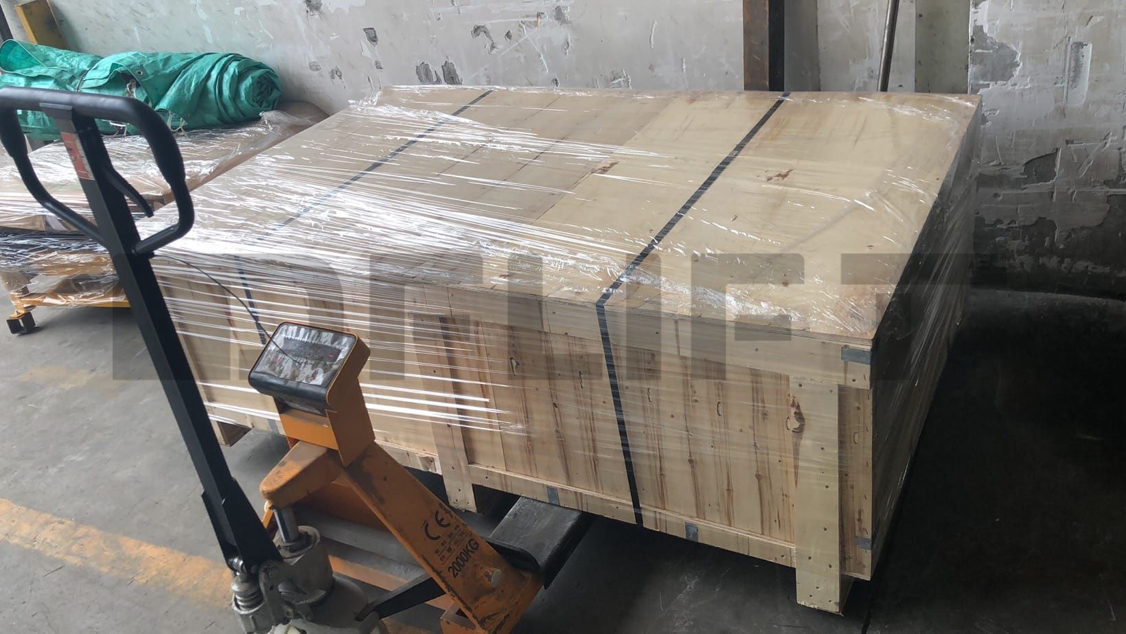 Stationary scissor lift delivered to United States 4