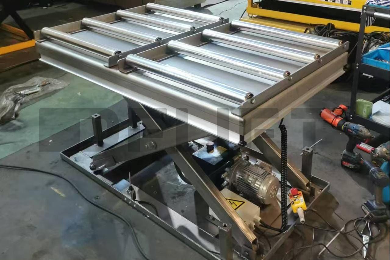 All Stainless Steel Stationary Scissor Lift