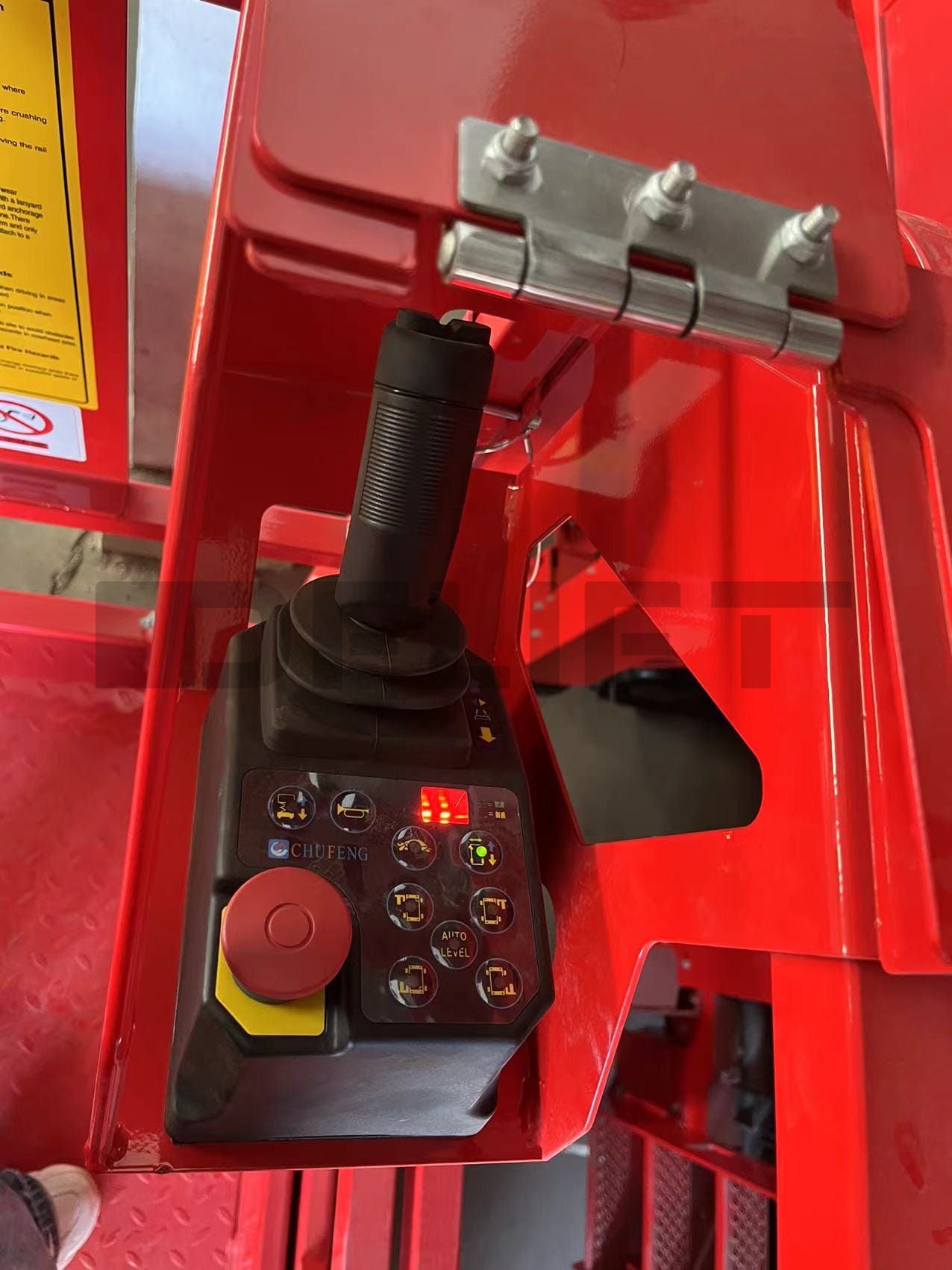 control of Crawler scissor lift
