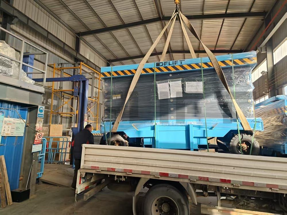 رافعة مقصية قابلة للسحب 1