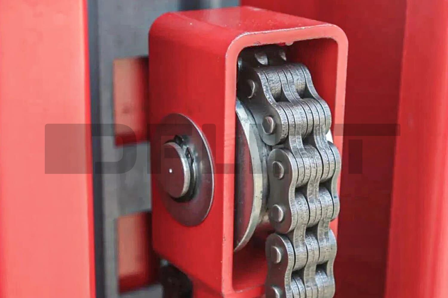Chain anti derailment device