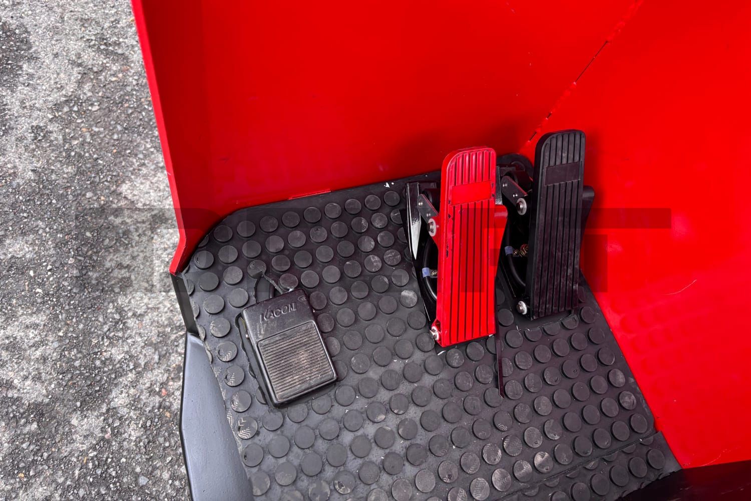 Operation Pedal Area