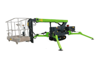 crawler spider boom lifts menu